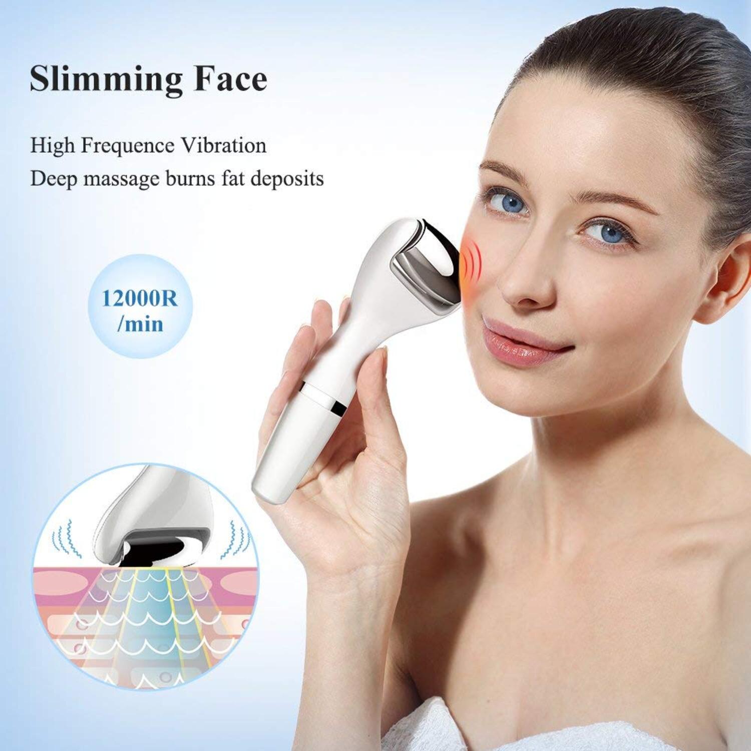 TOUCHBeauty High Frequency Vibration Face Body Roller Massager