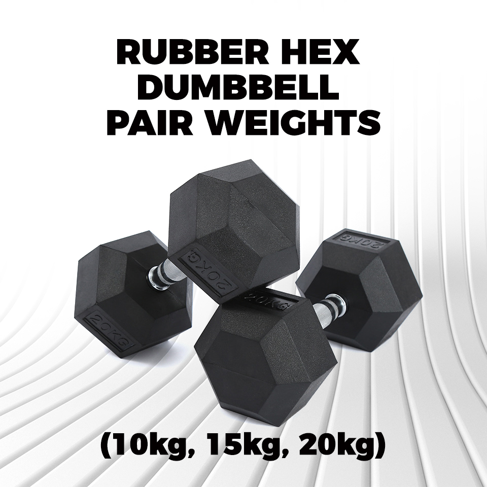 adjustable hex dumbbells