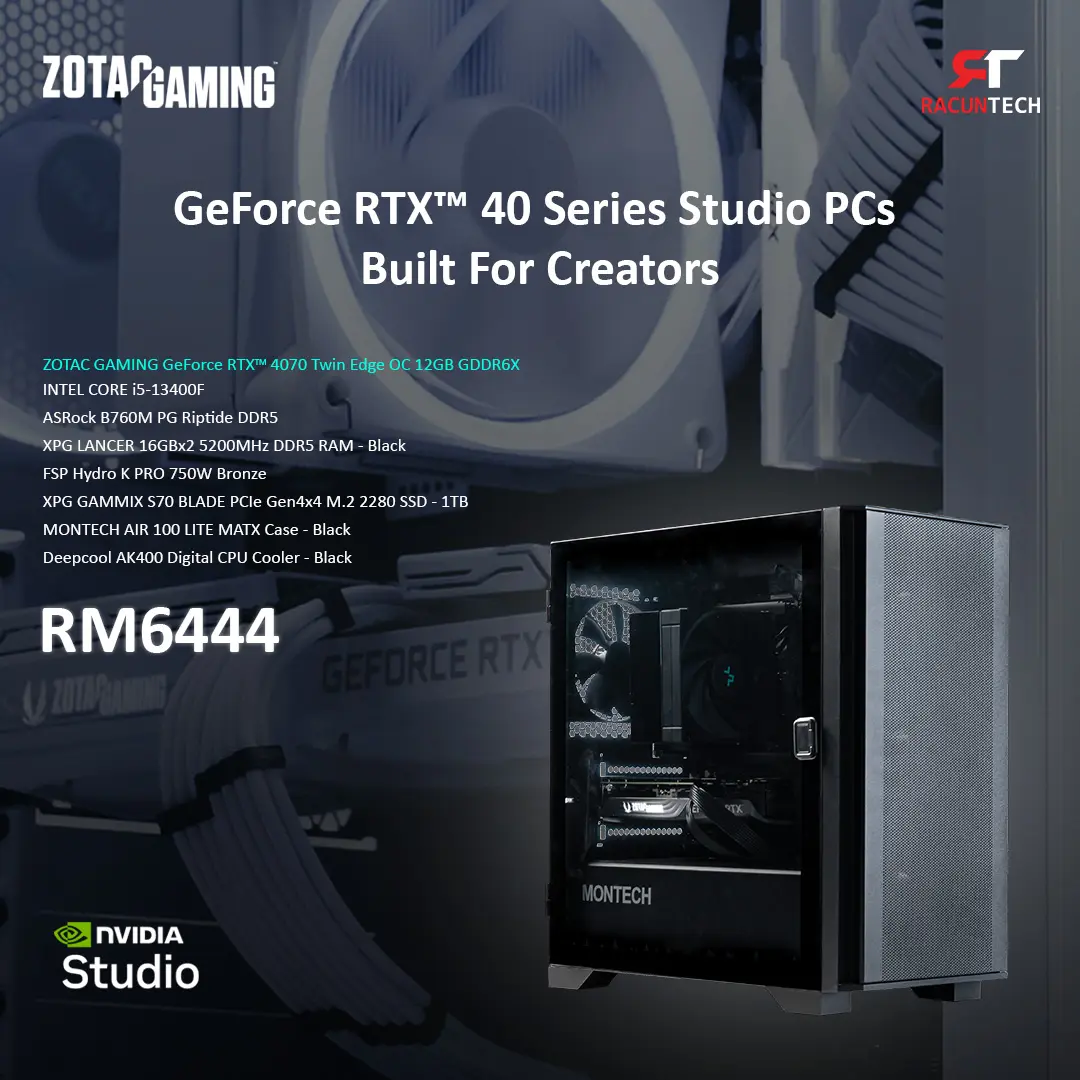 STUDIO PC SET RTX™ 4070