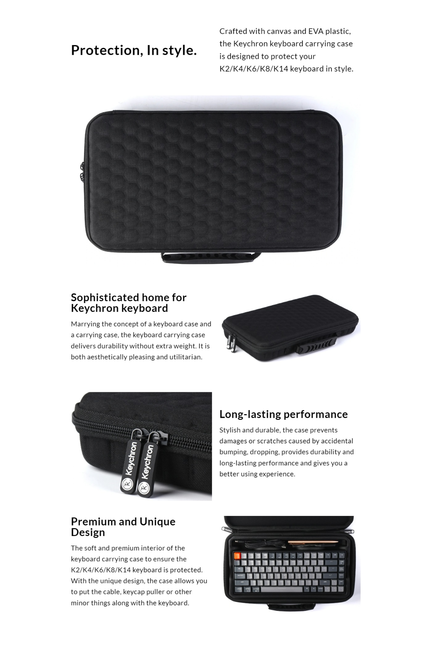 Keychron K2 Keyboard Carrying Case